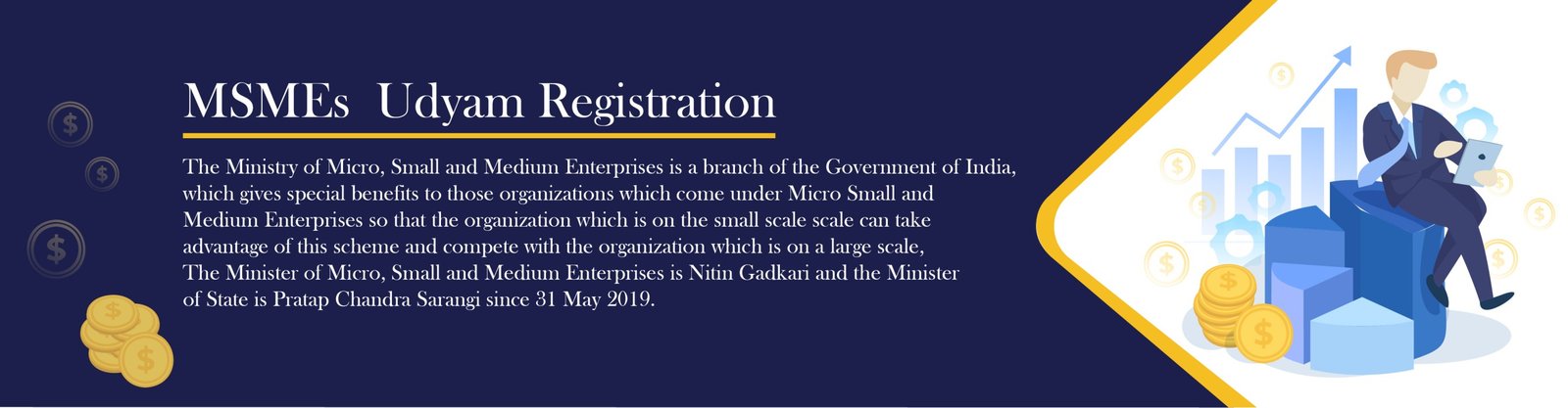 Udyam Registration for micro,small and medium enterprises